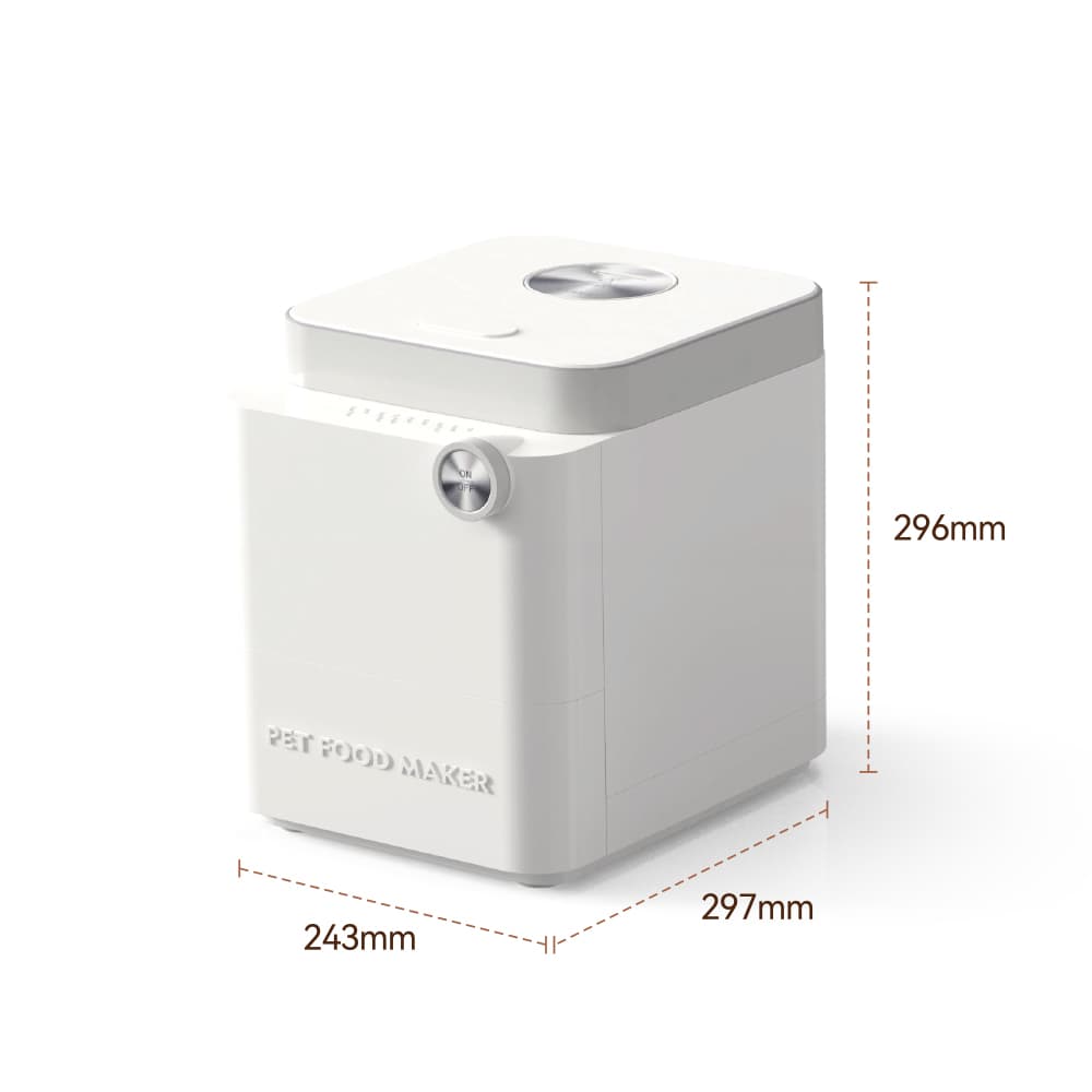 Ullopet CW-01 dimensions 243 by 297 by 296 millimeters